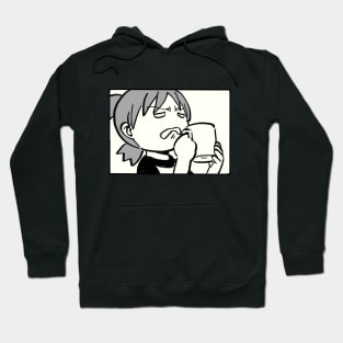 yotsuba reaction to black coffee meme Hoodie